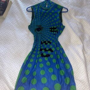 ANOTHER GIRL FUNKY MINI DRESS